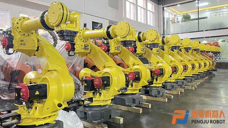 Fanuc R-2000iB-210F Prasa spawalniająca w punkcie, składanie paletyzacji, załadunek i rozładunek Robot obróbki obróbki