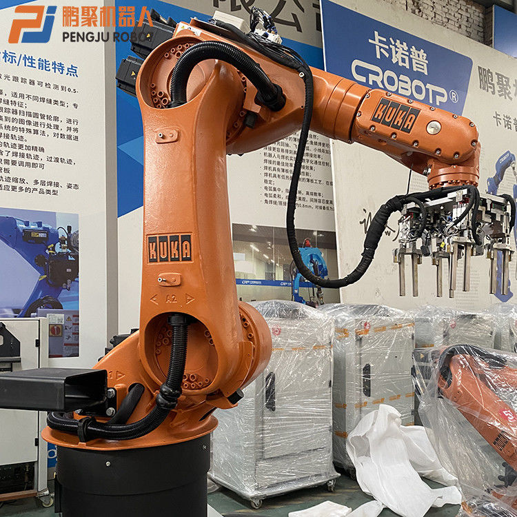 Kuka KR60 Automatyczne sześcioosiowe ładowanie i rozładowywanie Przedłużenie ramienia robota 2033 mm Obciążenie 60 kg