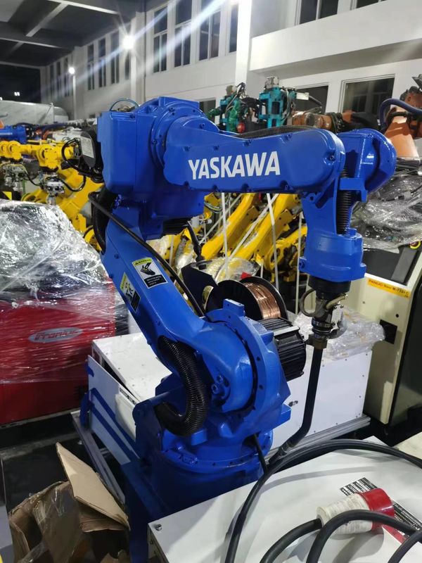 Wyroby spawalnicze przemysłowe MA1400 Yaskawa Używane ramię robotowe z 3 kg ładunku z kabinetem sterowania 6 ośmi