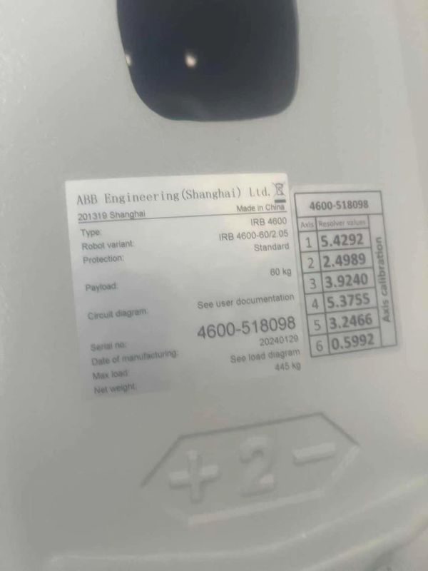 NOWA ABB IRB6700 M2004 200/2.60 Prasowanie, paletyzowanie, ładowanie części, obróbka, obsługa części, pomiar,