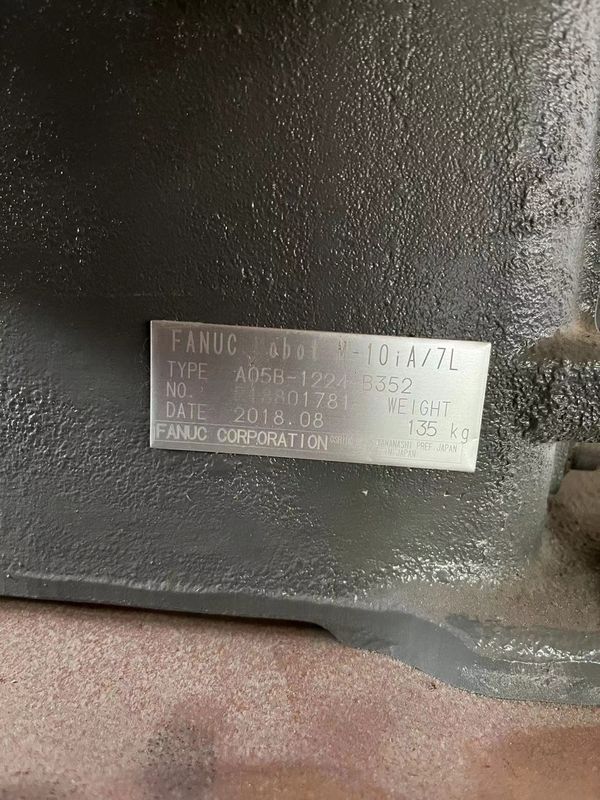 FANUC M-10iA/7L, ładunek 7 kg, zasięg 1633 mm, spawanie łukowe, załadunek i rozładunek części, obsługa części, montaż