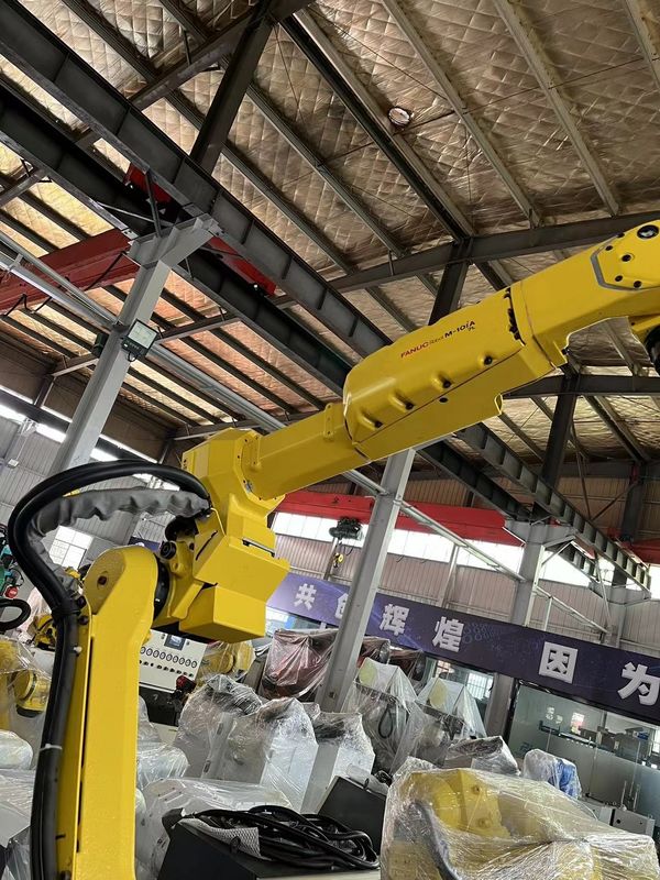 FANUC M-10iA/7L, ładunek 7 kg, zasięg 1633 mm, spawanie łukowe, załadunek i rozładunek części, obsługa części, montaż