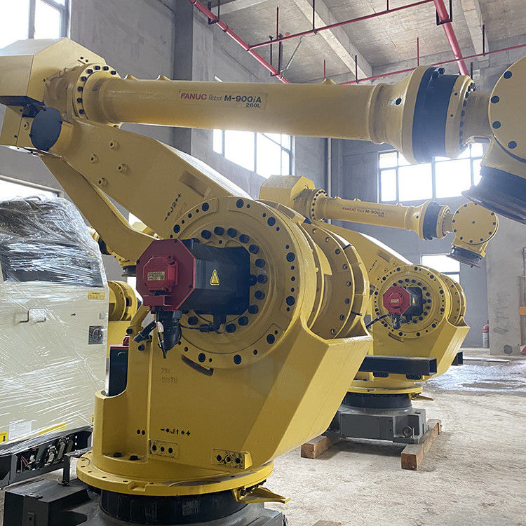 6-osiowy robot spawalniczy z interfejsem komunikacyjnym Profibus, wspierający automatyzację spawania na liniach produkcyjnych