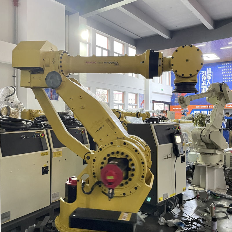 Robot przemysłowy 6 osi Fanuc M-900iA/350 Robot spawalniczy 350kg ładunek użyteczny 2655mm zasięg do obróbki, polerowania, montażu i klejenia