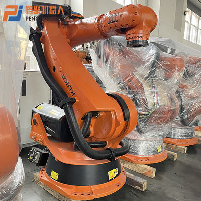 Używany robot KUKA KR210 Auto Parts Handling Paletyzacja Ramię robota C2 Szafka sterownicza