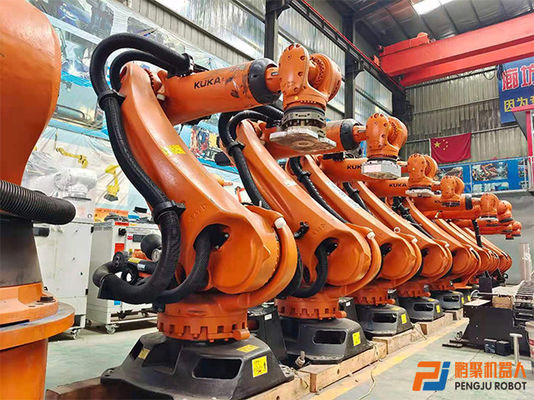 2700 mm zasięg KUKA KR210 Używane roboty KUKA 6-osiowe do precyzyjnego rzeźbienia Efektywne szlifowanie i bezbłędne paletowanie