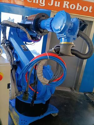 Automatyczne spawanie punktowe Robot Płytka metalowa szafa Fabryka samochodowa Yaskawa Es165 Es200