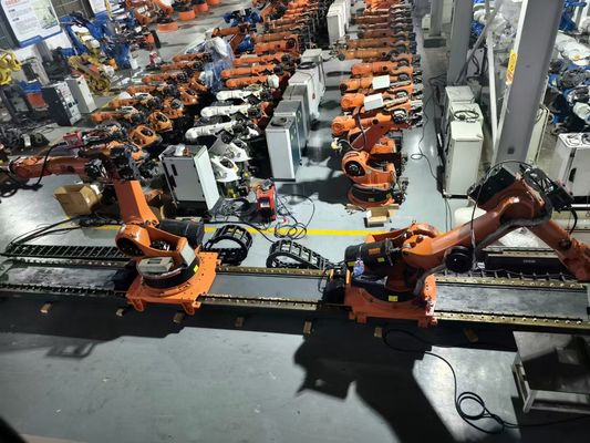 KUKA KR180 R3100-K 6-osiowy C4 180kg Ładunek 3100mm Robot do montażu sufitu do różnych zastosowań