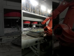 Niebieski Używany robot 6-osiowy Yaskawa MH50Ⅱ Robot montażowy elektroniki