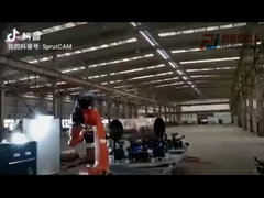 Załadunek maszyny Rozładunek Używane roboty ABB IRB6640-235/2.55
